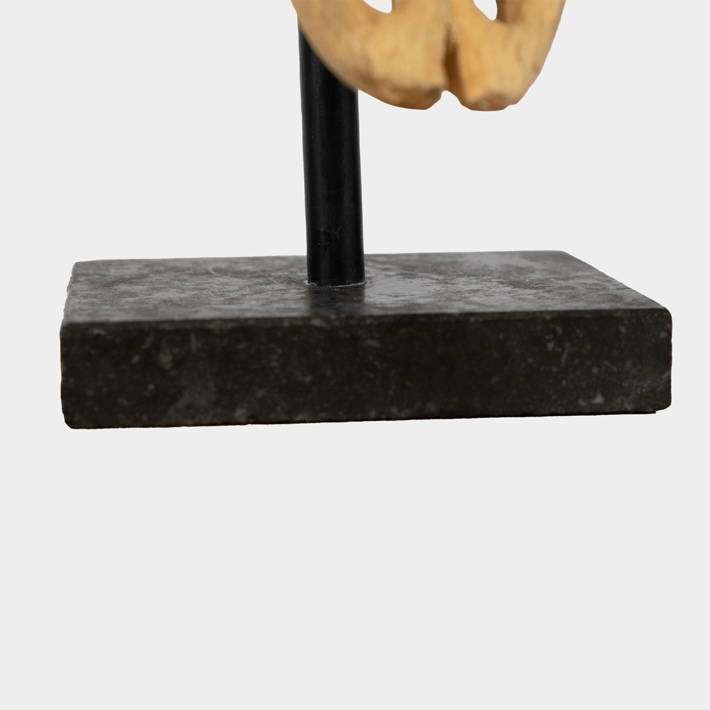 Schedel van hout