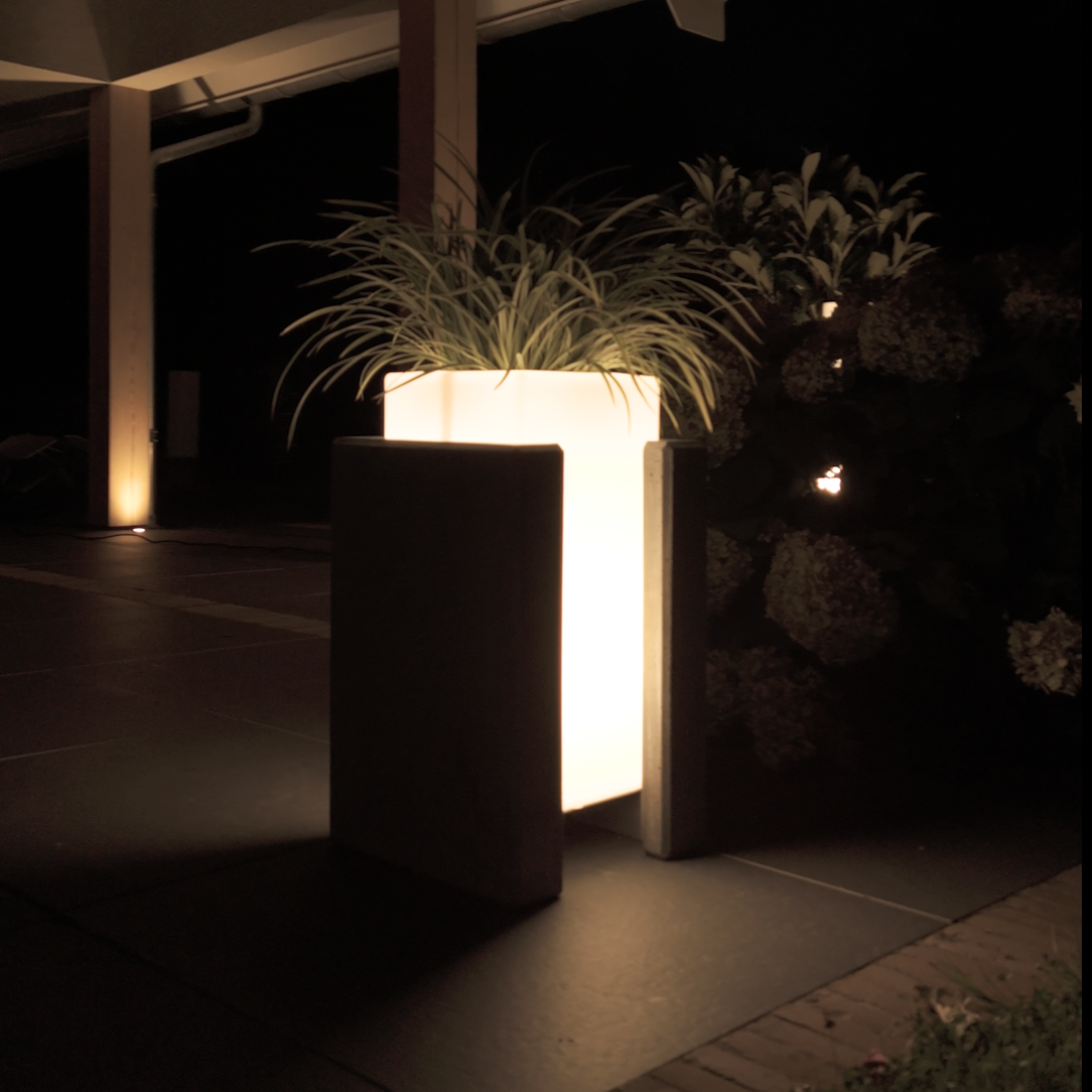 Uniek buitenlamp met gezellig verlichting