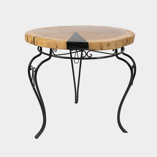 Side tafel van hout
