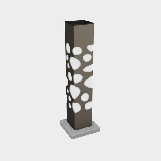 Designer buitenlamp brons