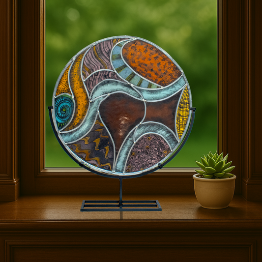 Kunst van glas in lood