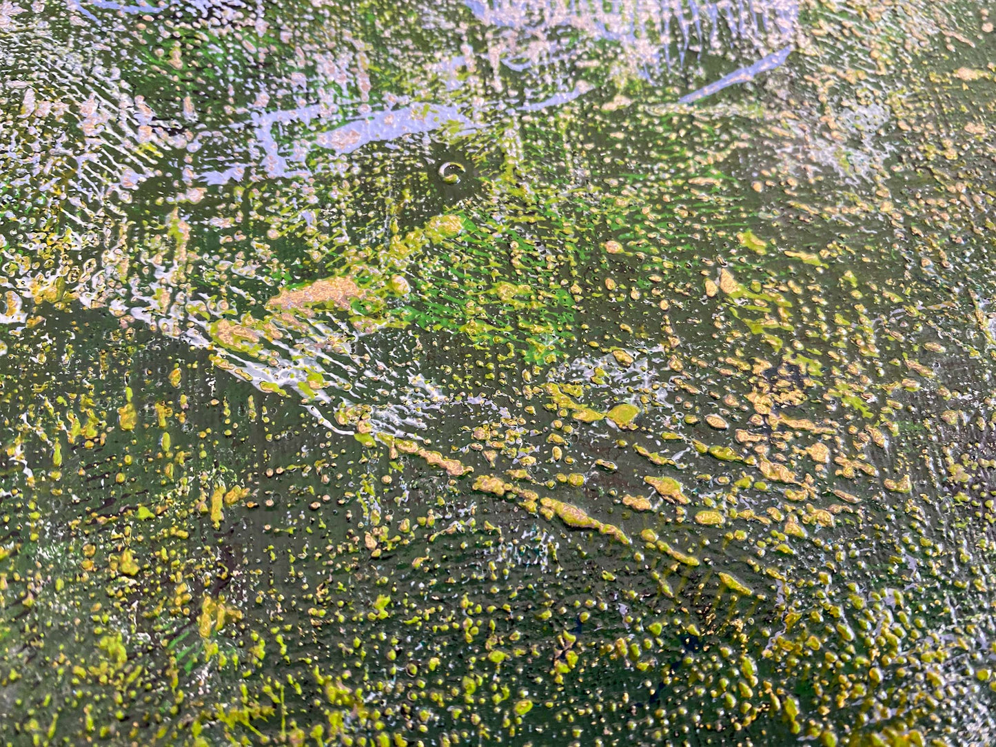 Origineel schilderij Doggerland met unieke texturen en levendige kleuren voor moderne kunstliefhebbers